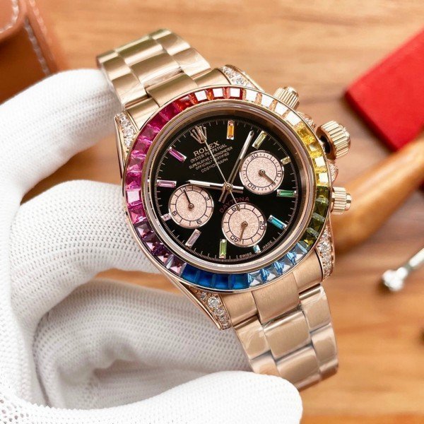 ROLEX RAINBOW ROSEGOLD NEW Premium EDITION