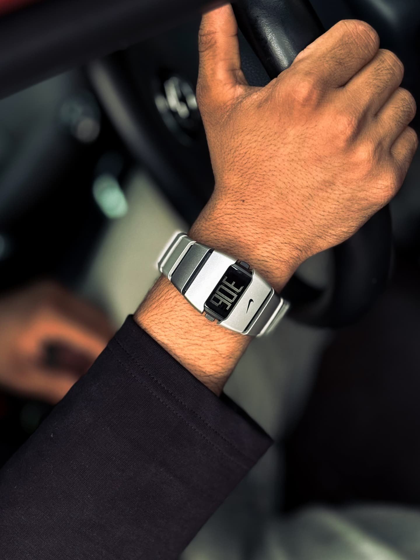 NK TRIAX SAND DIGITAL [MATT SILVER] 1509025