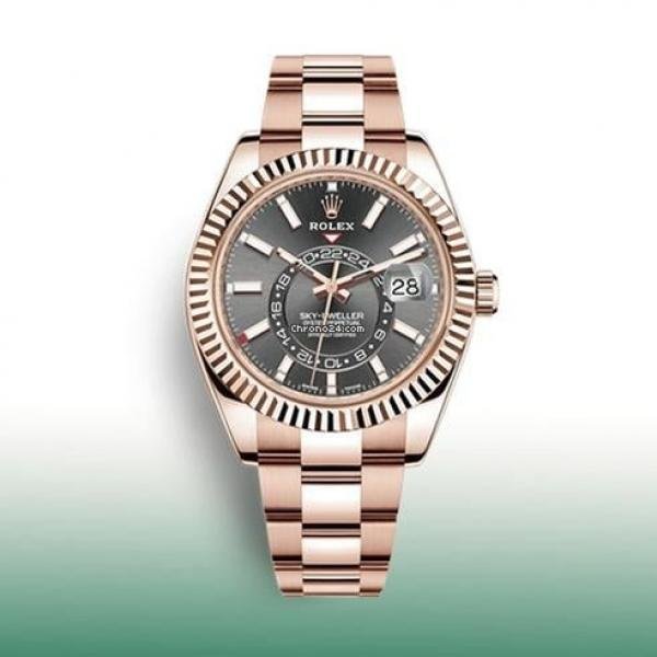 RLX SKY-DWELLER [GREY / ROSEGOLD] 2909025