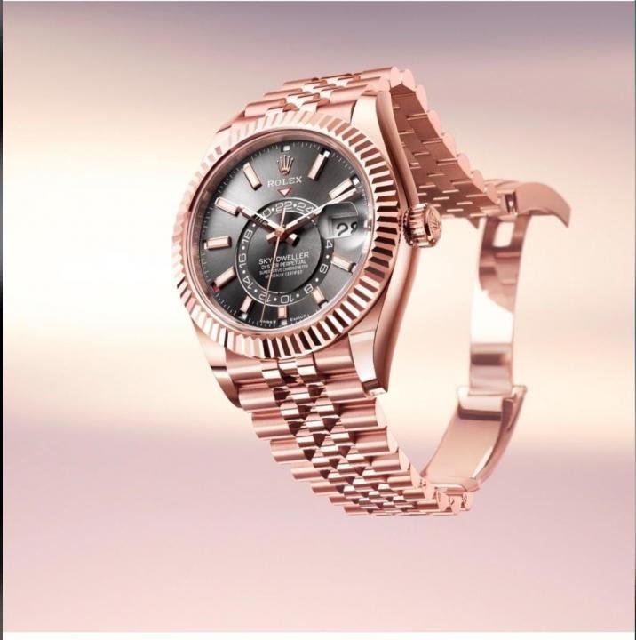 RLX SKY-DWELLER [BLACK / ROSEGOLD] 2909025
