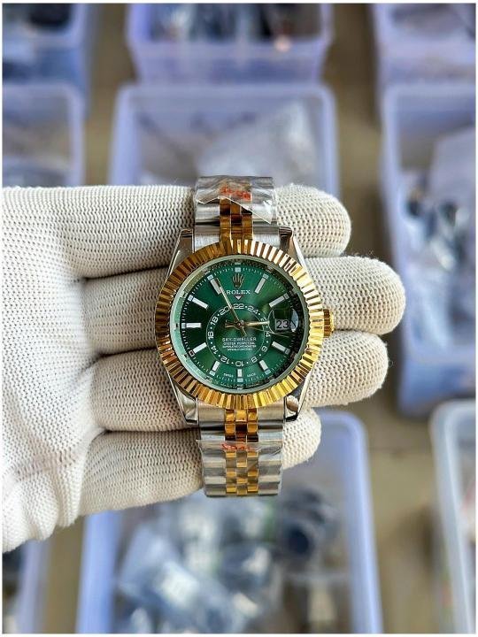 RLX SKY-DWELLER [GREEN / GOLDEN / SILVER] 2909025