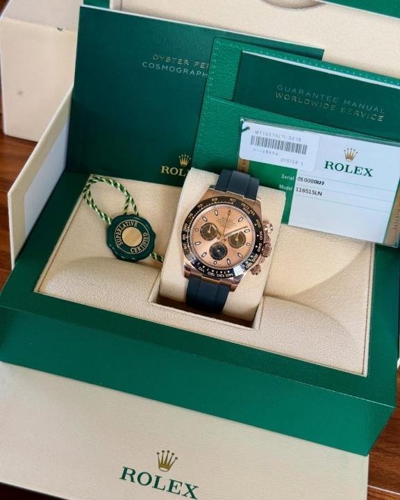 RLX DAYTONA [ROSE GOLD/ BLACK] 0110025