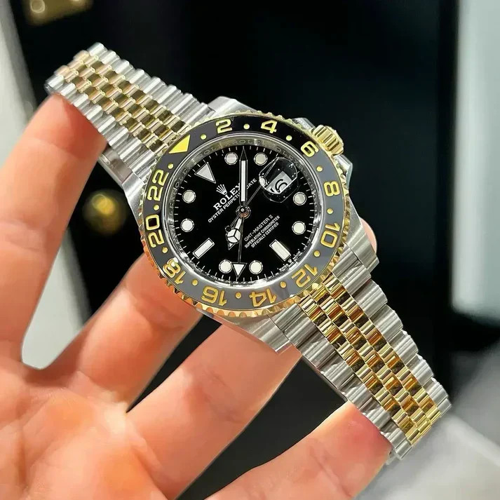 RLX GMT MASTER II [BLACK / GOLD / SILVER] 1809025